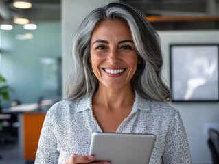 Fototapeta premium Professional Woman in a Business Environment