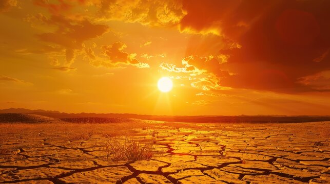 Hotter weather in asia High temperatures and swelters Dangerous heatwave Warm sun countryside Forecast from the meteorology