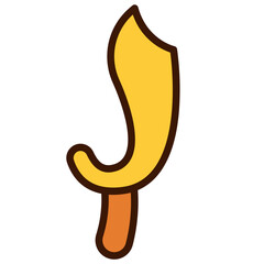 Indonesian Kujang Icon