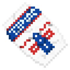 Flour Tepung Gandum Malaysia Pixel Art