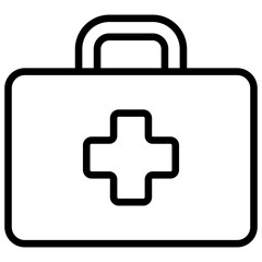 Medical Box Line Icon