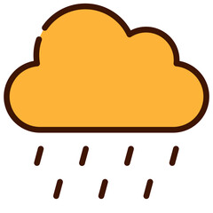 Autumn Rainy Icon