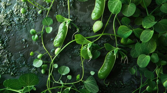 Pea plants are vines with tendrils producing pods containing sweet peas These cool season crops thrive in well drained soil offering both edible pods and peas