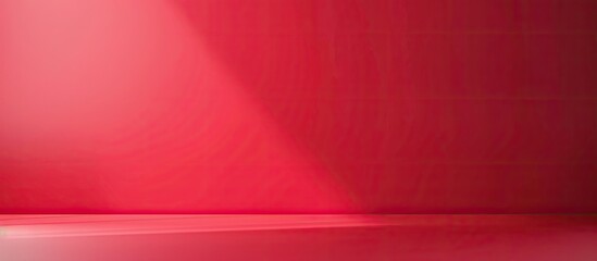 Red studio gradient background suitable for product placement or a website Copyspace horizontal layout