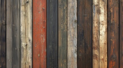weathered wooden planks, aged with time and showing signs of wear
