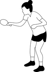 Player Table Tennis Notion Style
