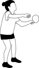 Player Table Tennis Notion Style