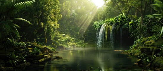 Obraz premium Explore stunning nature photos capturing the essence of the natural world such as serene landscapes and lush forests with each photo offering vast copy space image