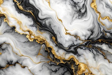 Liquid marble art background