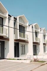 Modern Residential Houses of Two Floors.