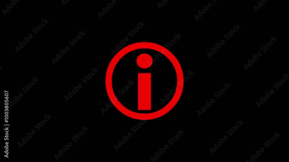 Poster help desk i circle shape icon animation