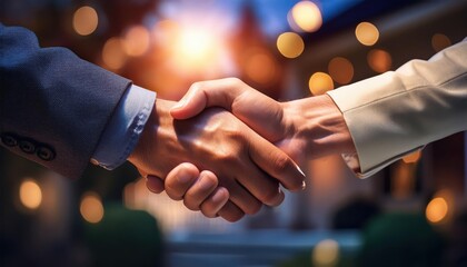  done deal make money, handshake on woman and her partners