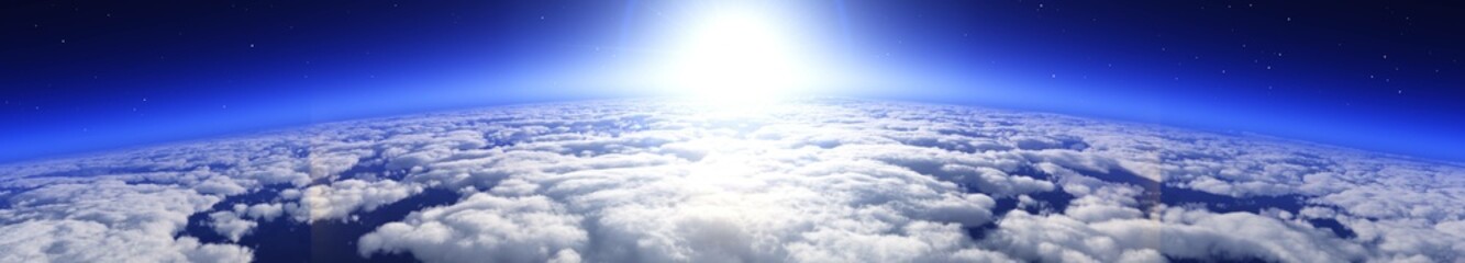 3d rendering, above, aerial, air, airplane, astronomy, atmosphere, background, beautiful, beauty, blue, bright, cloud, clouds from low orbit, clouds under the setting sun, cloudscape, cloudy, cold, ea