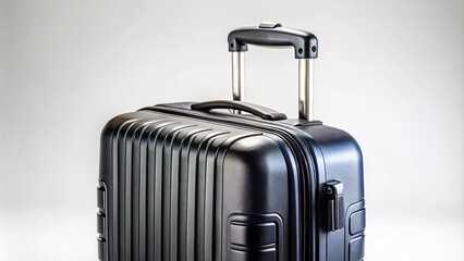 Lost black hardshell carry on luggage at baggage reclaim area
