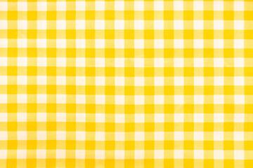 Yellow color gingham check pattern that can be used for background