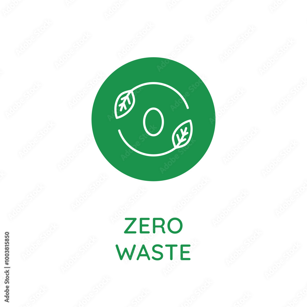Poster vector line design element, badge and icon for food and cosmetics packaging in mono linear style - z