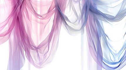 Fototapeta premium Curtain furniture Background watercolor