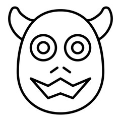 Monster Face Icon