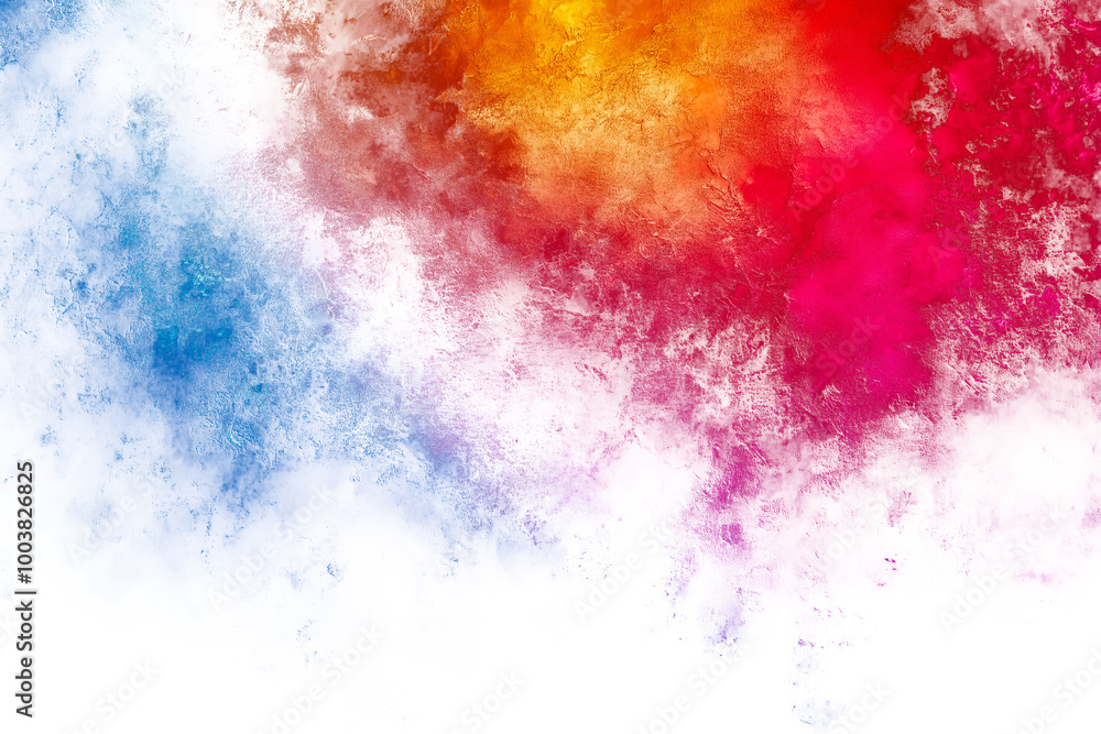 Poster abstract colorful gradient noise texture overlay effect cut out design element