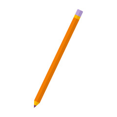 Pencil icon isolated on a white background