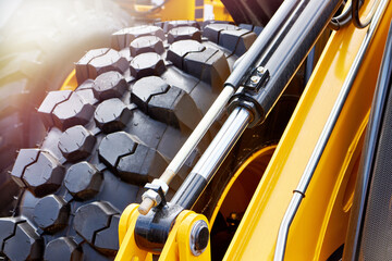 Hydraulic cylinder industrial machine