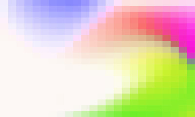 Vector abstract and colorful pixel background