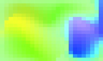 Vector abstract and colorful pixel background