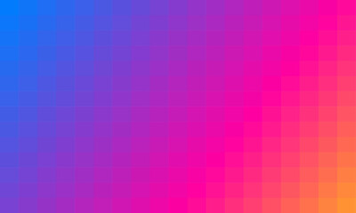 Vector abstract and colorful pixel background
