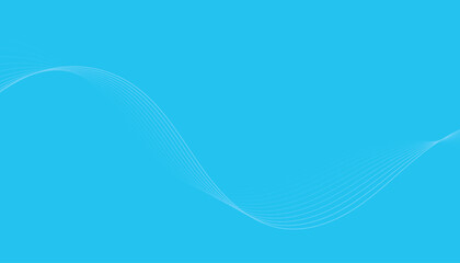 abstract blue wave background