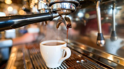 Coffee Brewing in a Modern Espresso Machine