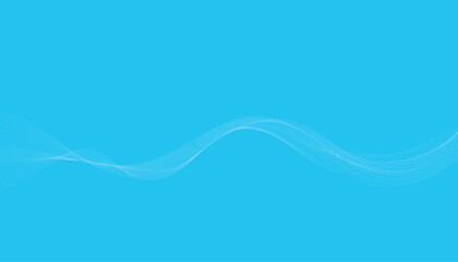 abstract blue wave background