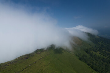 Mountains and clouds, Carmona, Cantabria, Spain
