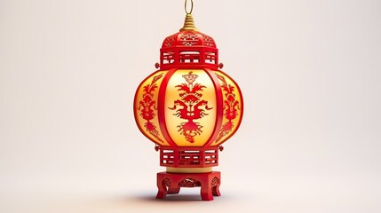 Fototapeta premium Chinese New Year Lantern &nbsp;in china town Chinese New Year in festival Lantern celebration.