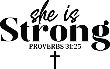 She Is Strong