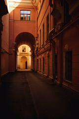 the old architecture of the city of St. Petersburg-