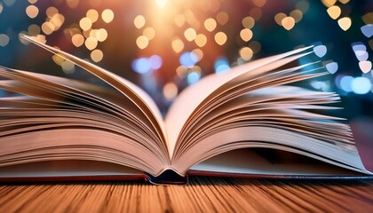 Book Pages Unfolding a Captivating Story