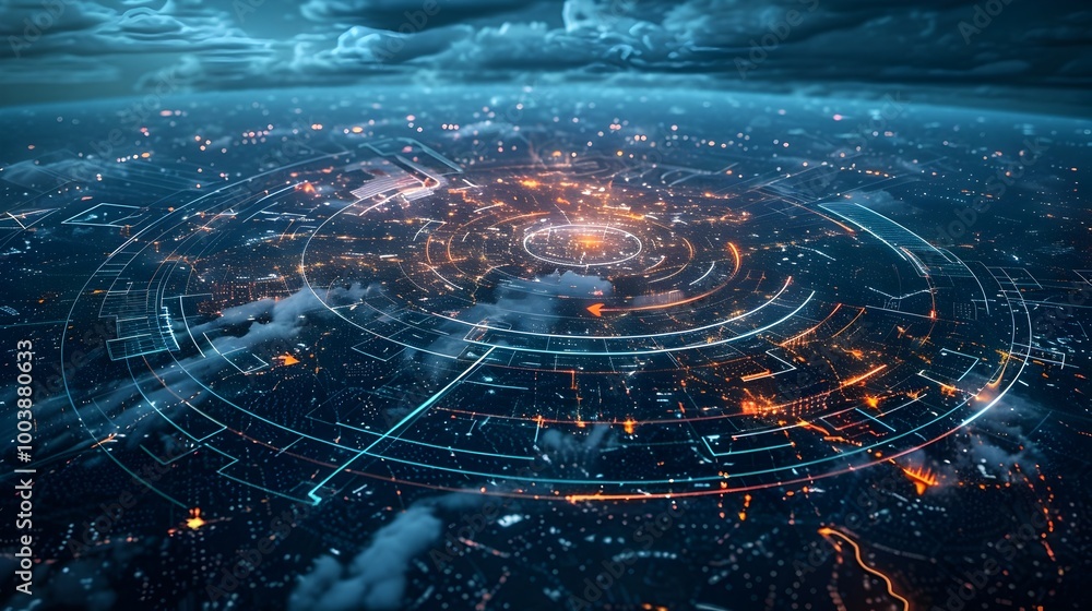 Poster futuristic disaster response coordination center using quantum internet technology
