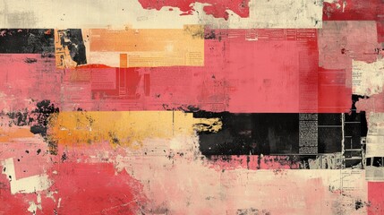 Fototapeta premium Abstract background with mixed media. This image can be used for modern designs and layouts.