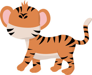 Cute Tiger cartoon