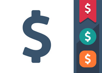 Currency - Dollar Symbol Icon