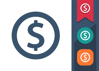 Currency - Dollar Symbol Icon