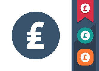Currency - Pound Symbol Icon