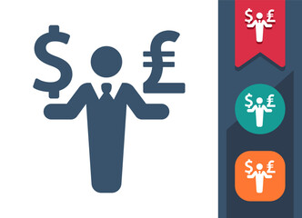 Currency, Currency Conversion Icon