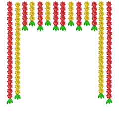 Flower Garland 3d Illustration