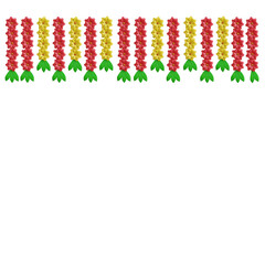 Flower Garland 3d Illustration