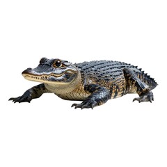 Naklejka premium Closeup of an Alligator