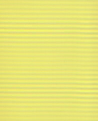 Obraz premium Plastic sheet in line for the background. Template of background for the design of a poster, cover, illustration. Empty yellow plastic textured sheet.
