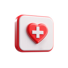 Fototapeta premium 3D Medical Icon