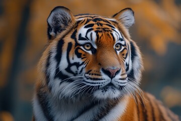 Portrait of a bengal tiger