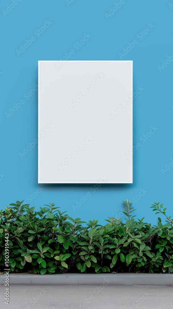 Poster promotional material showcase, a digital representation displaying an advertisement concept with vib